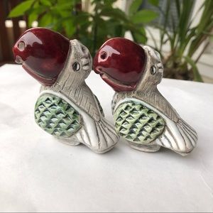 Vintage Hand Carved Toucan Bird Figurine Made in Peru